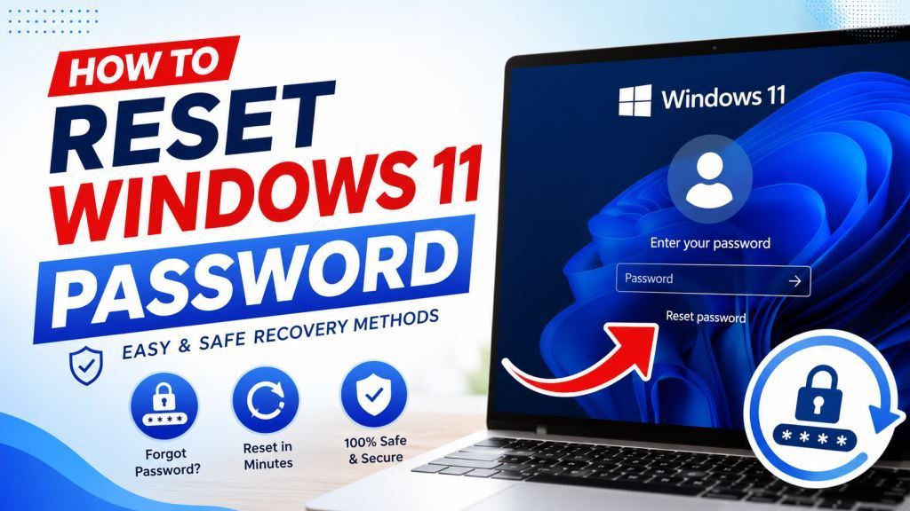 How to Reset Windows 11 Password (2026 Step-by-Step Guide)How to Reset Windows 11 Password (2026 Step-by-Step Guide)